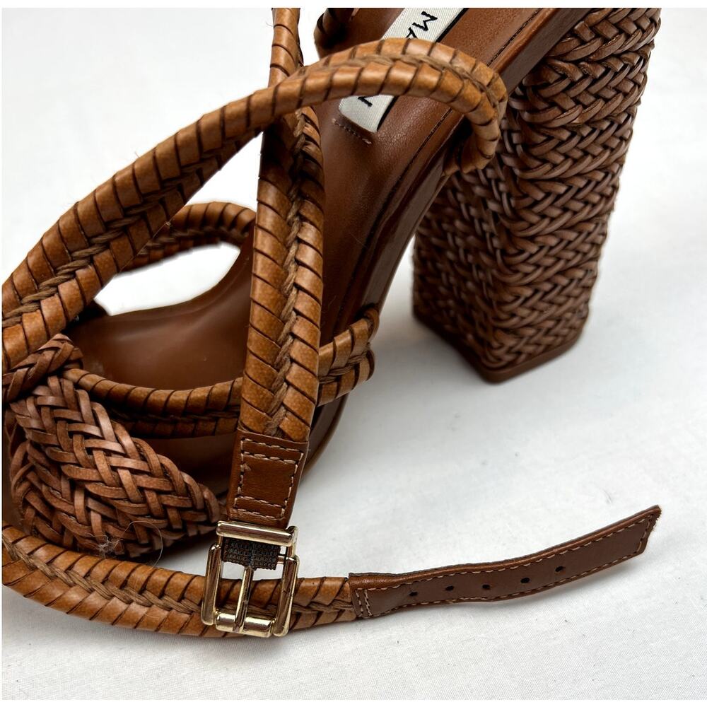 Steve Madden Braided Block Heel Sandals – Size 9M - Picture 7 of 13